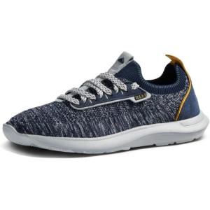 imageREEF Swellsole Valle Mens Shoe Lightweight ampamp Breathable Memory Foam FootbedNavyGreyHoney