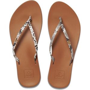 imageReef Womens Cushion Slim Flip Flop SandalSnake
