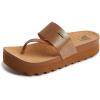 imageREEF Womens Cushion Sol Hi Platform SandalsCopper