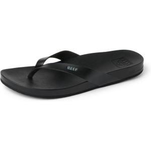 imageREEF Womens Cushion Court Flip FlopsBlack