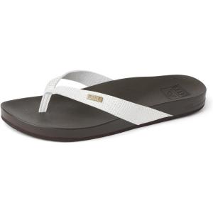 imageREEF Womens Cushion Court Flip FlopsBrown Sassy