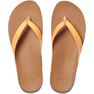 imageREEF Womens Cushion Court Flip FlopsCantaloupe