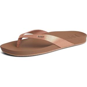 imageREEF Womens Cushion Court Flip FlopsRose Gold