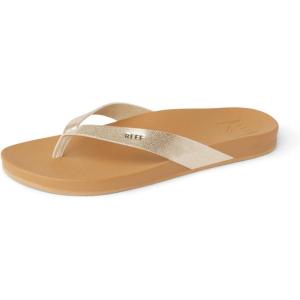 imageREEF Womens Cushion Court Flip FlopsTanChampagne