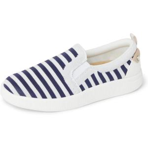 imageREEF Womens Neptune Elyse SlipOn ShoesNavyWhite Stripe