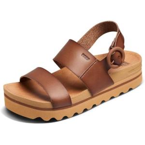 imageREEF Womens Vista Hi Buckle Platform SandalEspresso