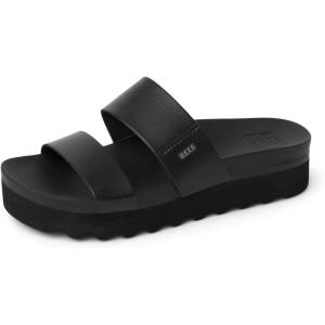 imageReef Womens Cushion Vista Hi Platform SandalBlackBlack