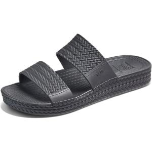 imageREEF Womens Water Vista Slide Platform SlidesBlack