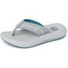 Light Grey/Aqua