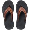 imageReef Mens Element TQT Flip FlopBlackBrown