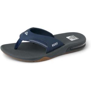 imageREEF Mens Fanning Bottle Opener Flip FlopsNavyShadow