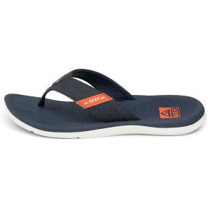 imageREEF Mens Santa Ana SandalNavyWhiteOrange
