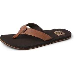 imageREEF Mens Twinpin Beach Flip FlopsBrown