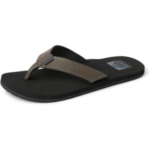 imageREEF Mens Twinpin Beach Flip FlopsGrey