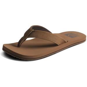 imageREEF Mens Twinpin Beach Flip FlopsSandstone