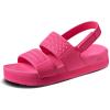image:imageREEF Girls Water Vista Platform SandalsHot Pink