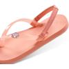 image:imageReef Girls Little Charming Backstrap Flip Flop SandalsPeach Parfait