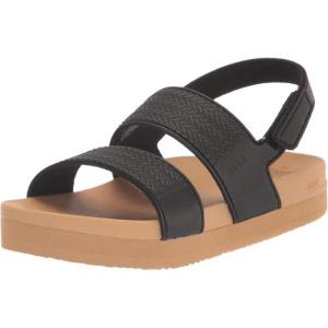 image:imageREEF Girls Water Vista Platform SandalsBlackTan