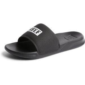 image:imageReef Kids One Slide SandalReef BlackWhite