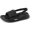 image:imageREEF UnisexChild ToddlerLittle Kid Salty Slide SandalBlackWhite