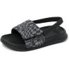 image:imageREEF UnisexChild ToddlerLittle Kid Salty Slide SandalBlack Swell Checker