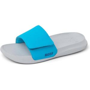 image:imageREEF UnisexChild Kids Salty Slide SandalGreyBlue