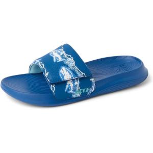 image:imageREEF UnisexChild Kids Salty Slide SandalRoyal Sharks