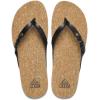 image:imageREEF Womens Cushion Court Twist Flip FlopsBlack