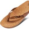 image:imageREEF Womens Cushion Court Twist Flip FlopsCoffee