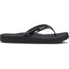 image:imageReef Womens Cushion Luna Flip FlopBlack Patent