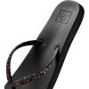 image:imageReef Womens Cushion Stargazer Flip Flop SandalBlackBronze
