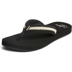 image:imageREEF Baja Maria Womens Flip Flop Sandal Soft Cushion FootbedBlackVintage