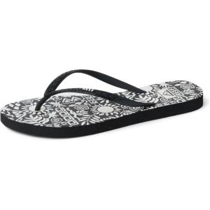 image:imageREEF Womens Seaside Prints FlipFlopBlackVintage Tropic
