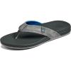 image:imageREEF Mens Cushion Spring Flip FlopsGreyBlue