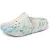 Off White/Blue Marble