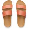 image:imageREEF Cushion Vista Womens Fashion Slide Sandal Vegan Leather Strap Ultra Soft Cushion FootbedMango Duo
