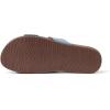 image:imageREEF Cushion Vista Womens Fashion Slide Sandal Vegan Leather Strap Ultra Soft Cushion FootbedNavy Duo