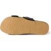 image:imageREEF Vista Braid II Womens Fashion Slide Sandal Vegan Leather Strap Ultra Soft Cushion FootbedBlackCork