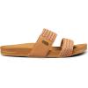 image:imageREEF Vista Braid II Womens Fashion Slide Sandal Vegan Leather Strap Ultra Soft Cushion FootbedNatural