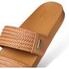 image:imageREEF Vista Braid II Womens Fashion Slide Sandal Vegan Leather Strap Ultra Soft Cushion FootbedNatural