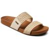 image:imageREEF Vista Braid II Womens Fashion Slide Sandal Vegan Leather Strap Ultra Soft Cushion FootbedVintage