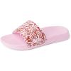 image:imageReef Girls Kids One Slide SandalPink Modern Floral