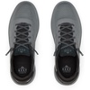 image:imageREEF Mens Shoreline Del Mar Shoe Breathable Knit Upper Lightweight amp Flexible Cushion Footbed Elastic LacesDark GreyRaven