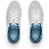 image:imageREEF Mens Shoreline Del Mar Shoe Breathable Knit Upper Lightweight amp Flexible Cushion Footbed Elastic LacesGreyBlueGum