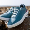 image:imageREEF Mens Shoreline Del Mar Shoe Breathable Knit Upper Lightweight amp Flexible Cushion Footbed Elastic LacesNavyWhiteRed