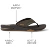 image:imageREEF Mens Fanning Bottle Opener Flip FlopsBrowngum