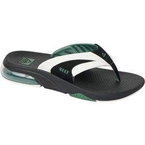 image:imageREEF Mens Sandals Fanning WhiteBlackGreen