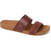 image:imageREEF Cushion Slim Womens SandalEspresso Braid