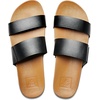 image:imageREEF Cushion Vista Womens SandalBlackNatural
