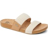 image:imageREEF Cushion Vista Womens SandalNatural Crochet Textile